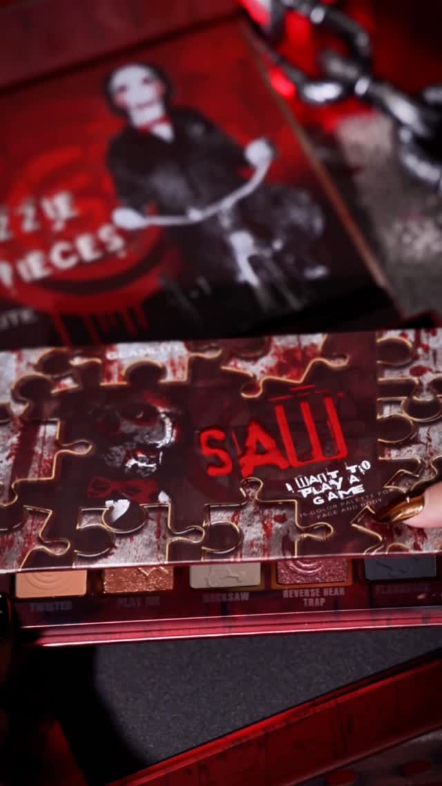 Instagram post by @anthuhny for Glamlite. Caption reads: Glamlite has joined Jigsaw’s game to bring you the....