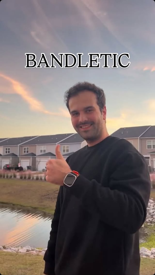 Instagram post by @ugcbykevi for Bandletic. Caption reads: Meet the Bandletic Interlock Magnetic Tactical....