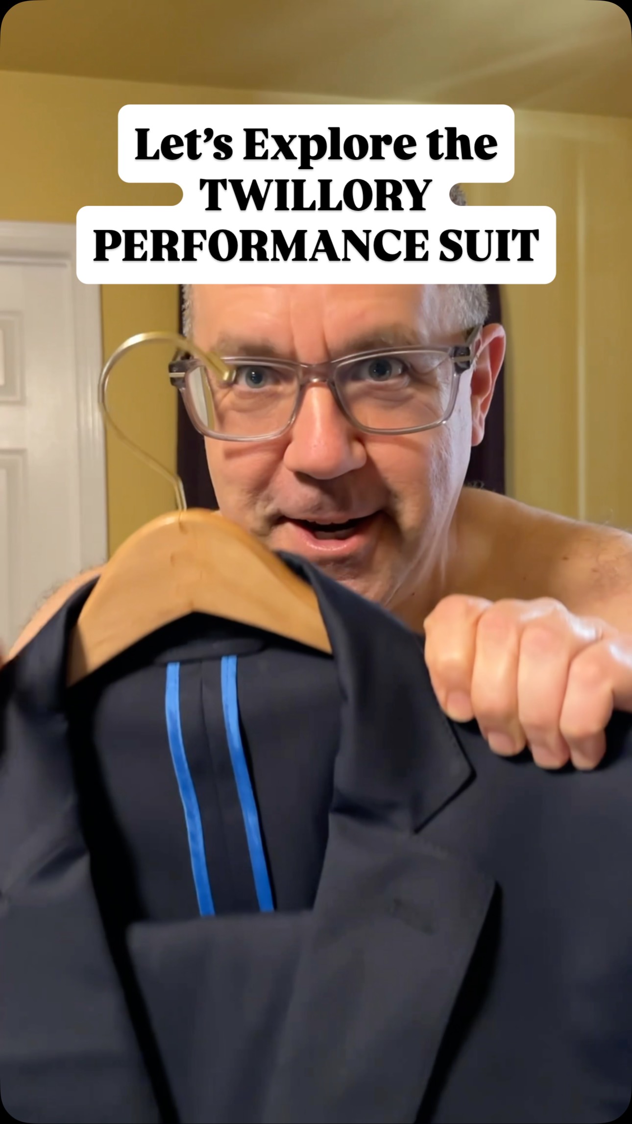 Instagram post by @suittielinksbracesman for Twillory. Caption reads: The folks at Twillory asked me to explore their....