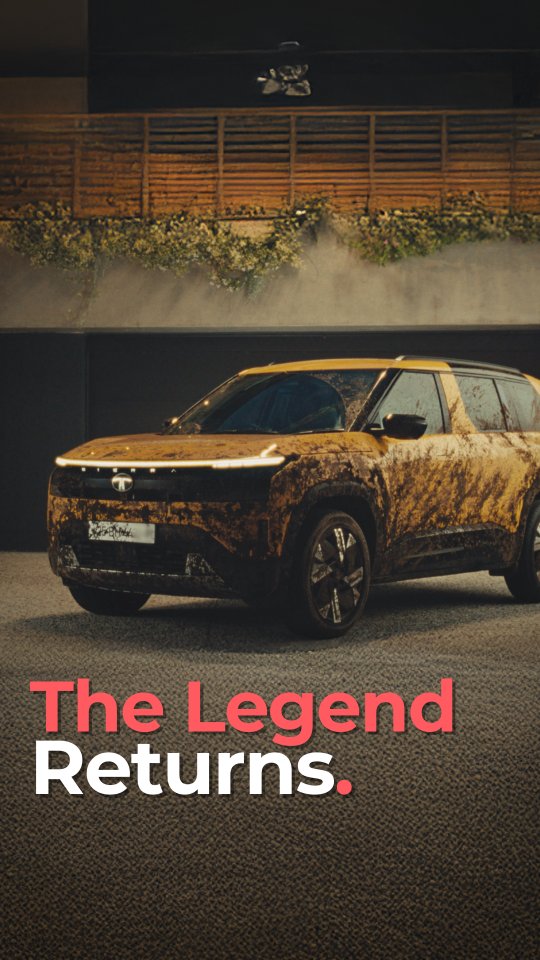 Instagram post by @adsyouwontskip.in for Tata Motors. Caption reads: Absolute cinema 🙌
Follow (us) @adsyouwontskip.in....