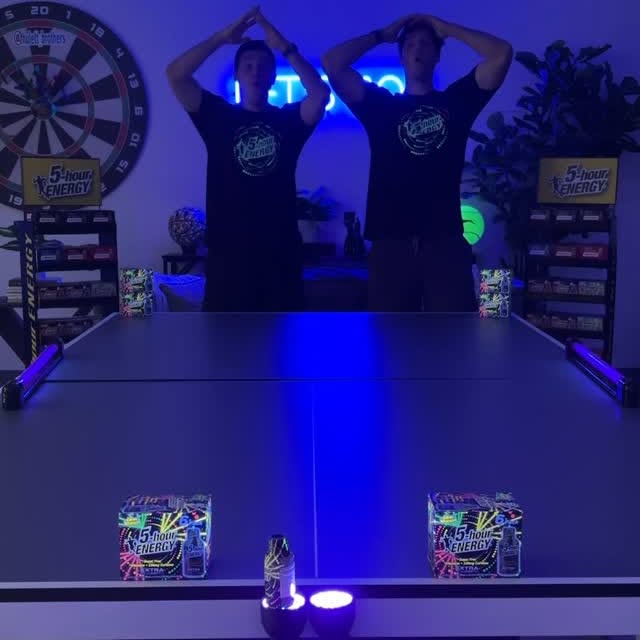 Instagram post by @hulett_brothers for 5-hour ENERGY. Caption reads: 5 Hour Energy Contest to win $5,000! ⚡️💰 ft. the....
