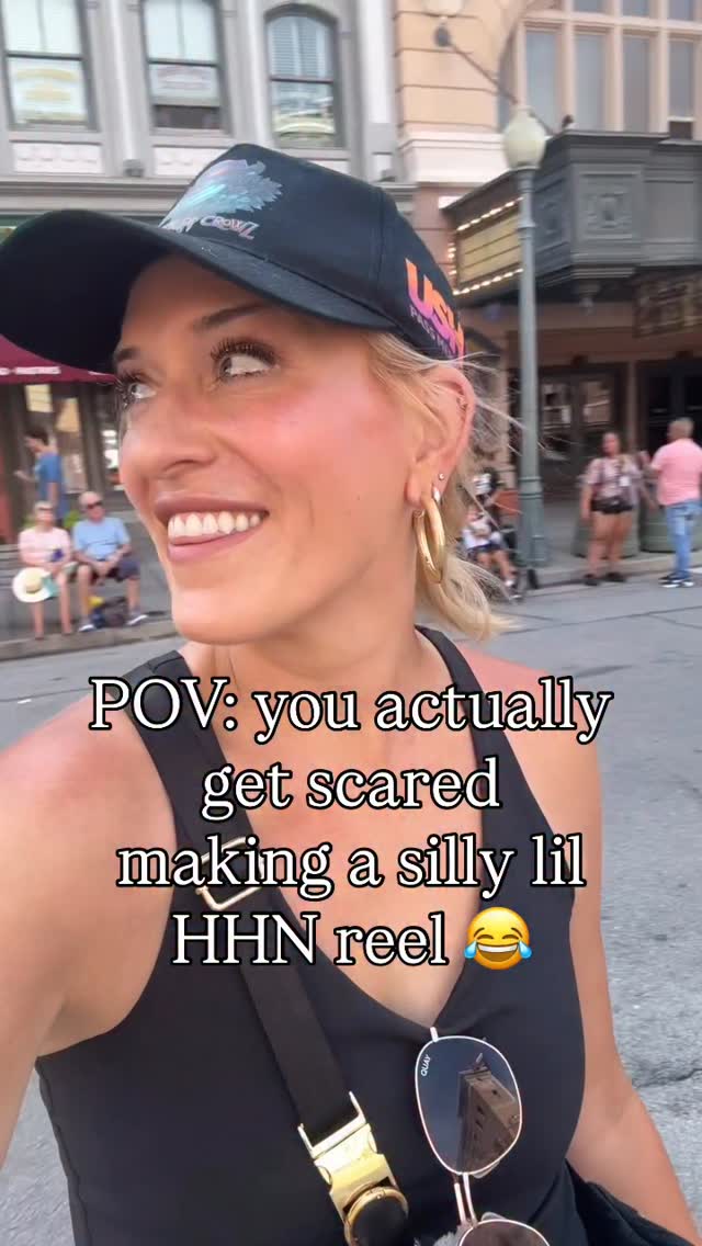 Instagram post by @molly_mcawesome_ for Halloween Horror Nights. Caption reads: It was a graveyard smash..