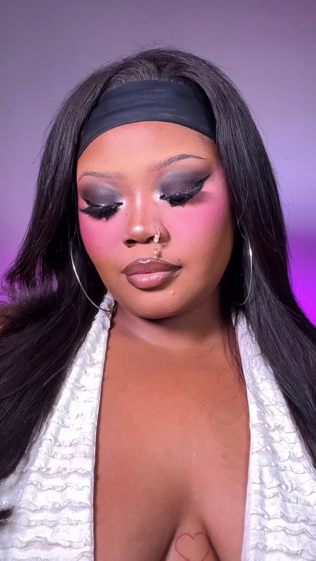 Instagram post by @iamkaylabeauty for Juvia’s Place. Caption reads: The new @juviasplace liquid eyeshadows are so....