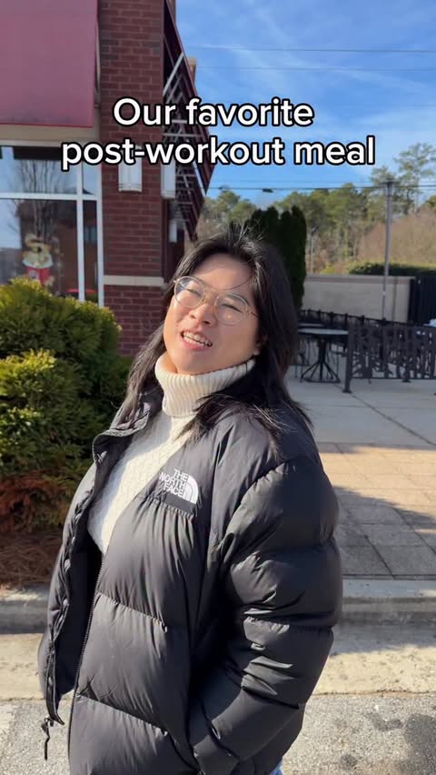 Instagram post by @danorans for Panda Express. Caption reads: [...] our post-workout food fix at....