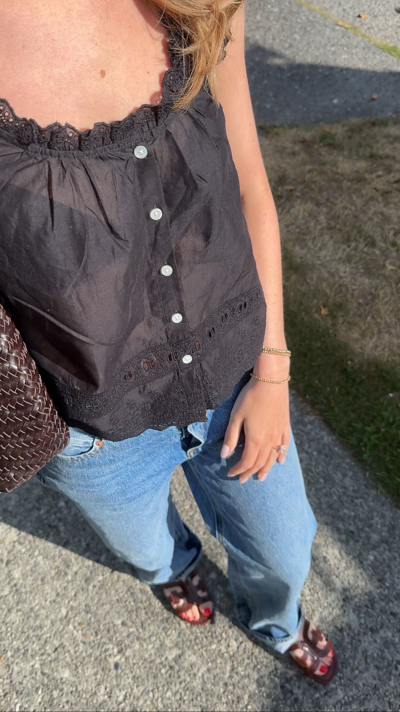 Instagram post by @emmmck for Poshmark. Caption reads: Giving my wardrobe a second life has never been....