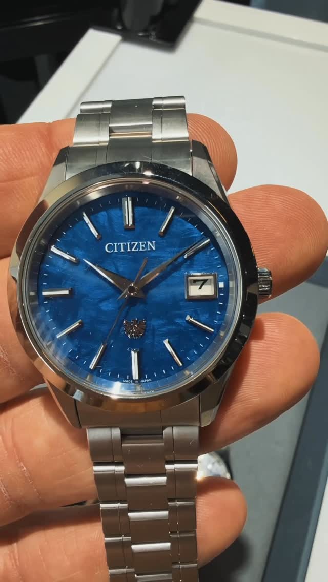 Instagram post by @bhaz for Citizen Watch. Caption reads: Reliving New York Watch Week and counting down the....