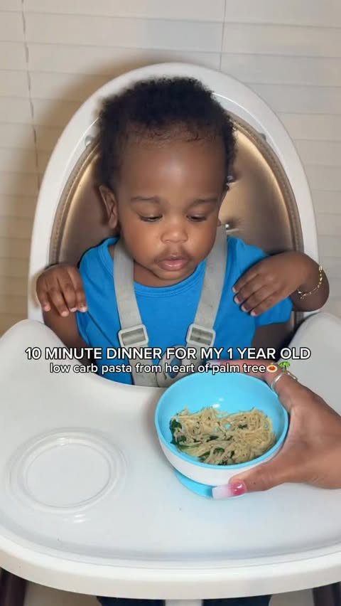 Instagram post by @kay.goddess_ for Natural Heaven. Caption reads: #ad Dinner for my 1 year old using....