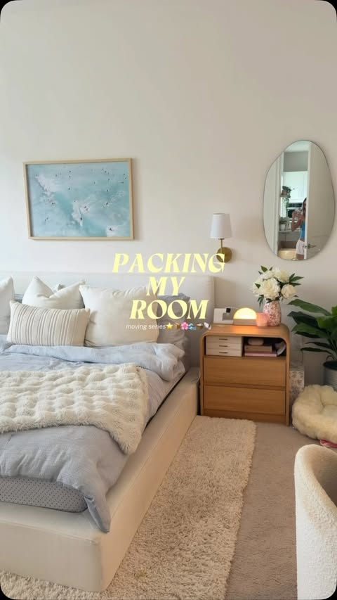 Instagram post by @_emilypaulichi for Bloom Nutrition. Caption reads: i love this room and deff will miss it🥹 the last....