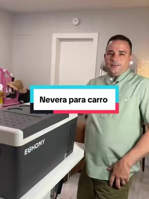 TikTok post by @yohani0717 for Euhomy US. Caption reads: 【Back To School】EUHOMY 12V Refrigerator....