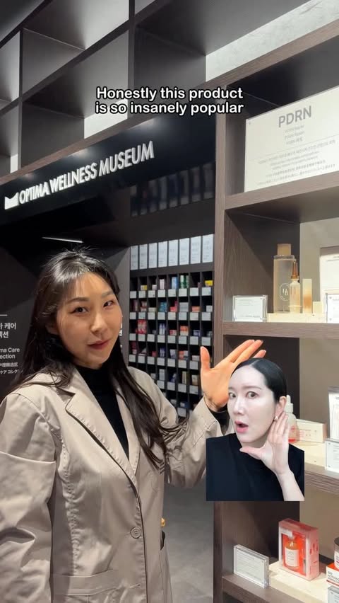 Instagram post by @euniunni for HEVEBLUE. Caption reads: [...] stock up 5–10 at a time 👀 This Heveblue....