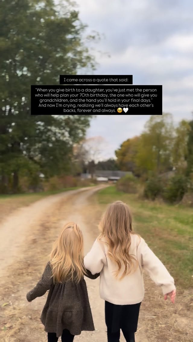 Instagram post by @mariahbly for Bump Boxes. Caption reads: When you have a daughter, you gain a forever best....