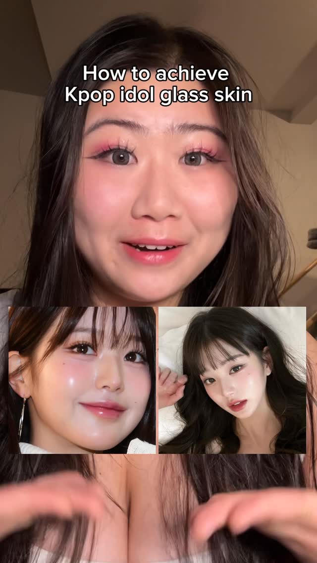 Instagram post by @alyssatly for hince. Caption reads: Getting the kpop idol glow ✨✨
.
Use my @yesstyle....