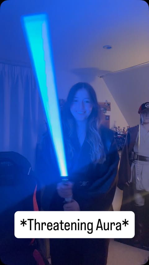 Instagram post by @_pixelette_ for NSabers. Caption reads: To get your kids to behave this Christmas, don’t....