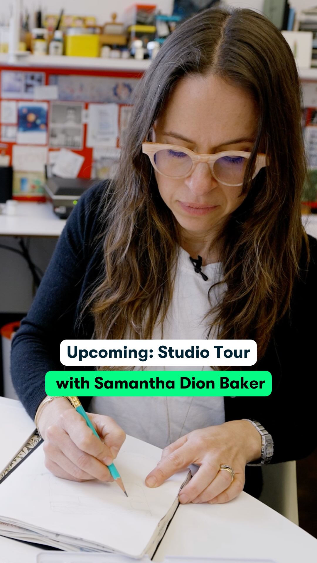 Instagram post by @sdionbakerdesign for Skillshare. Caption reads: COMING 🔜 Ever wonder where @sdionbakerdesign....