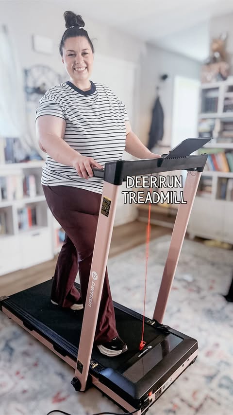 Instagram post by @ejgreen14 for DeerRun. Caption reads: [...] or listen while doing my workout. The....