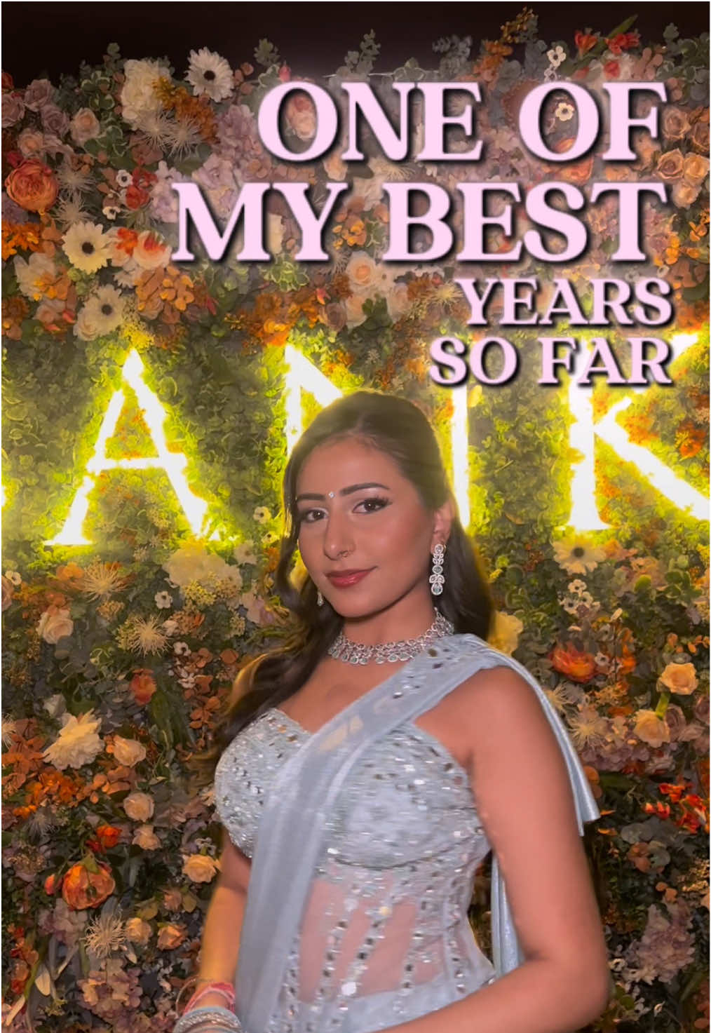 TikTok post by @ayushi.rajesh for Sokora Jewels. Caption reads: still not over this night! thank youu @SOKORA....