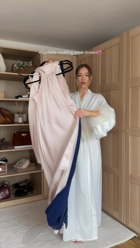 Instagram post by @summerjadestyle for Ever-Pretty. Caption reads: Most beautiful dresses🤍🎀 @everprettyofficial -....