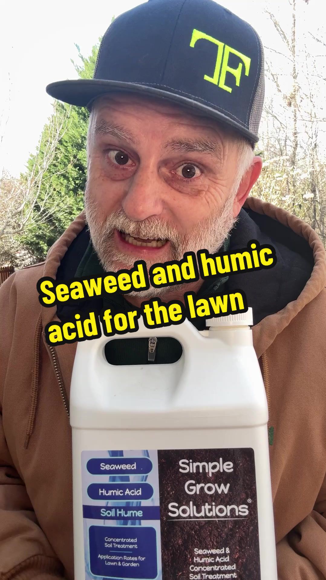 TikTok post by @lawnanswers for Simple Lawn Solutions. Caption reads: [...] #lawntok #turftok #turfgrass....