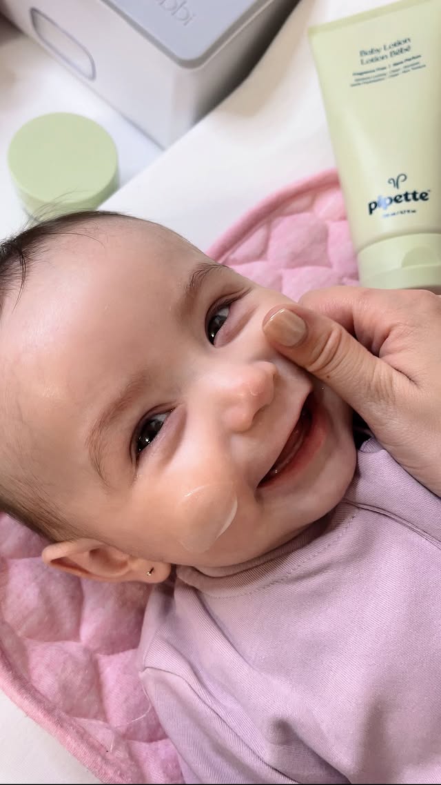 Instagram post by @theerealmc for Pipette. Caption reads: [...] that we love bath time?🥰🛁🫧✨ using....