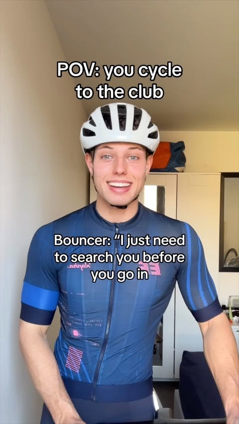 Instagram post by @jacobwardd for Styrkr. Caption reads: [...] Lycra to the club 🤝 Pre’s fuelled by....