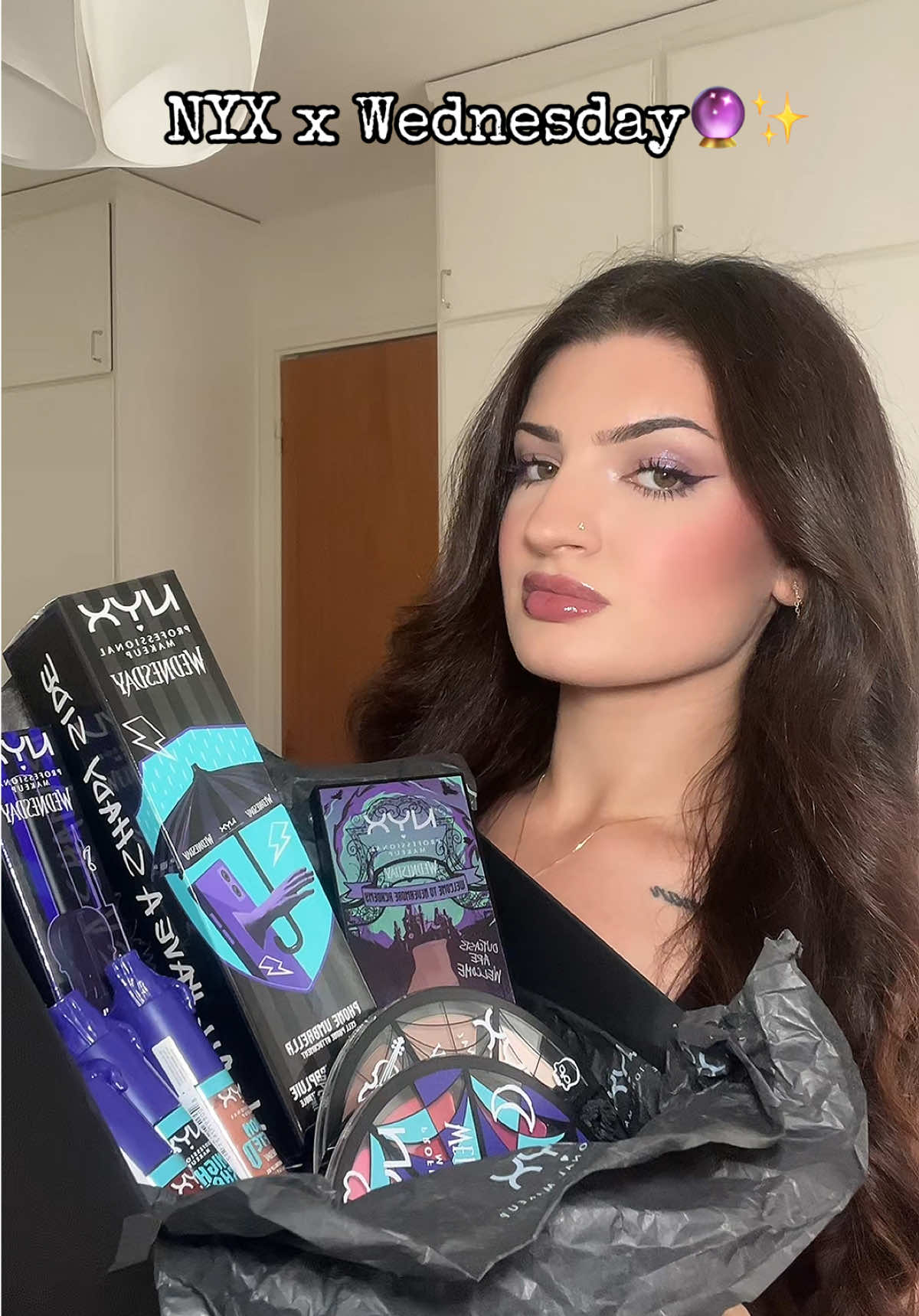 TikTok post by @mariam.bahjat for Brandheroes. Caption reads: [...] AD| @NYXCosmeticsNordics @Brandheroes....