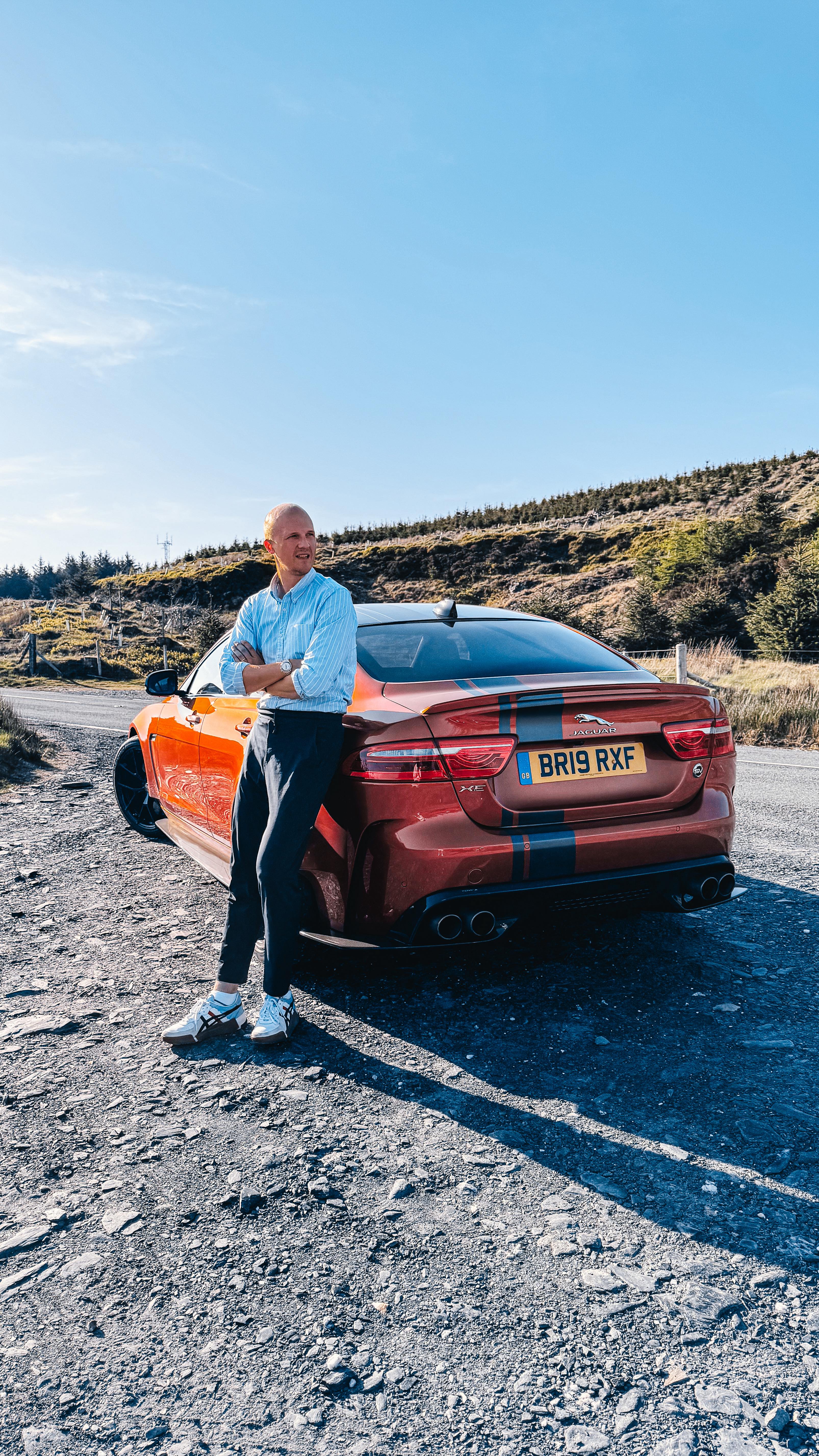 Instagram post by @seenthroughglass for Jaguar. Caption reads: 8 years later, we finally got there 😍🍊
So happy....