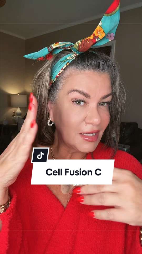 TikTok post by @therealrochellemarie for Cell Fusion X. Caption reads: The no foundation foundation #bbcream....