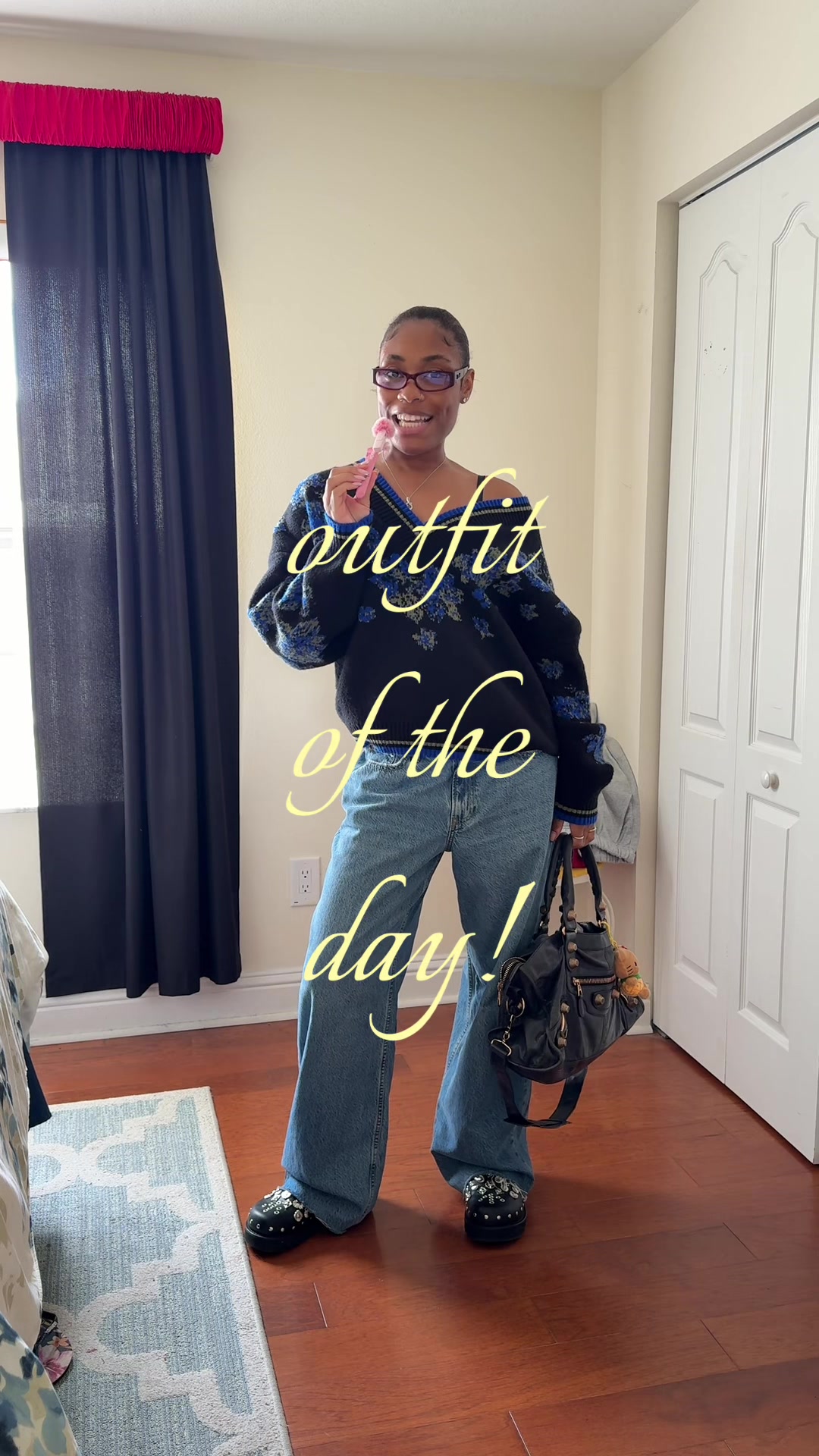 TikTok post by @thatsochianti for DEZI. Caption reads: [...] just tooo cozy omg  @Savage X Fenty  @DEZI....