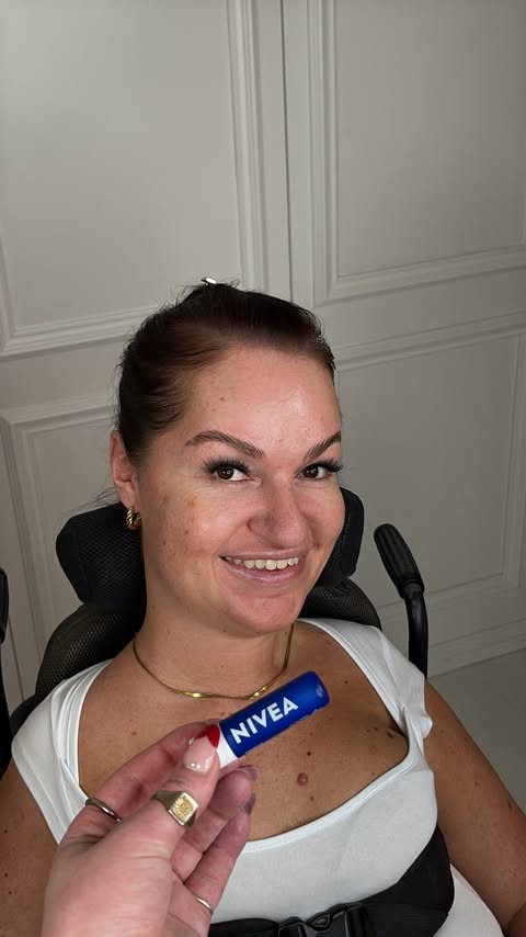 Instagram post by @tess.daly for NIVEA MEN. Caption reads: AD 💙 You’ll never catch me with dry, dehydrated....