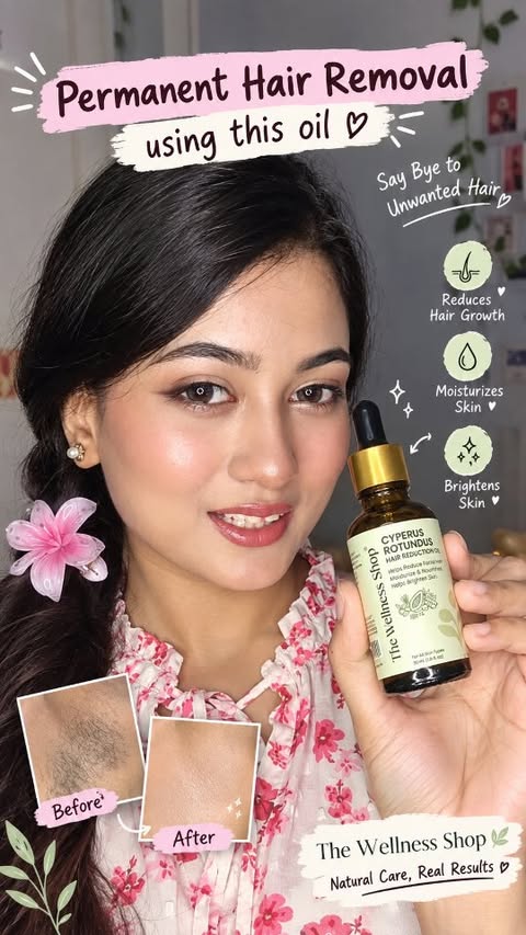 Instagram post by @bytanee for The Wellness Shop. Caption reads: [...] Say goodbye to unwanted hair with The....