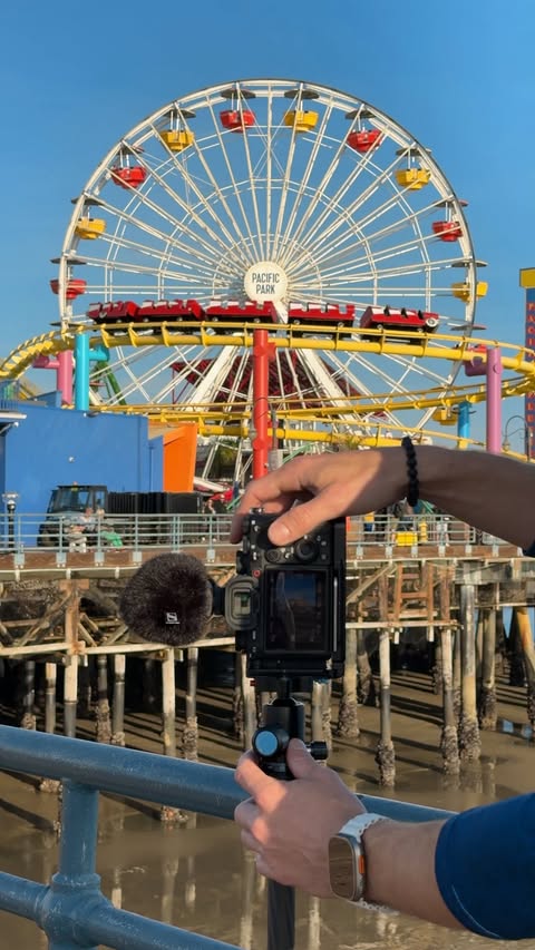 Instagram post by @asenseofhuber for Sennheiser. Caption reads: [...] familiar places. With the help of....