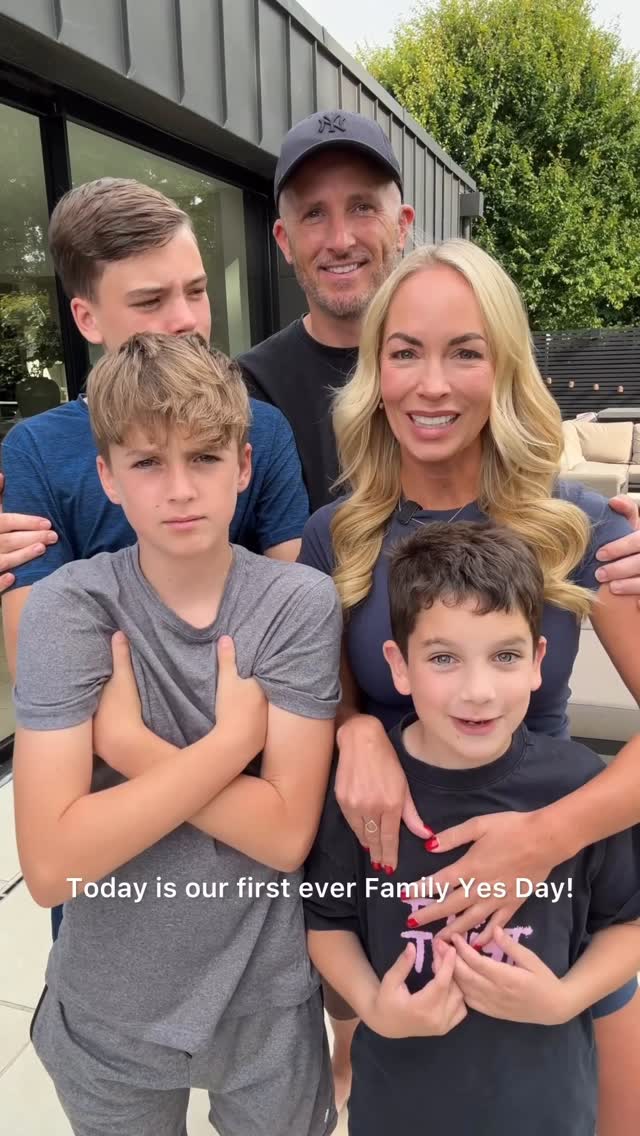 Instagram post by @mrsemilynorris for Epic Games. Caption reads: ad I agreed to a family ‘Yes’ Day and it was....