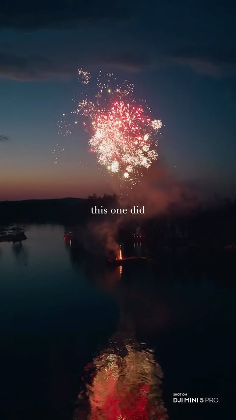 Instagram post by @chrisbrockhurst for DJI. Caption reads: How good is the DJI Mini 5 Pro in low light? You....