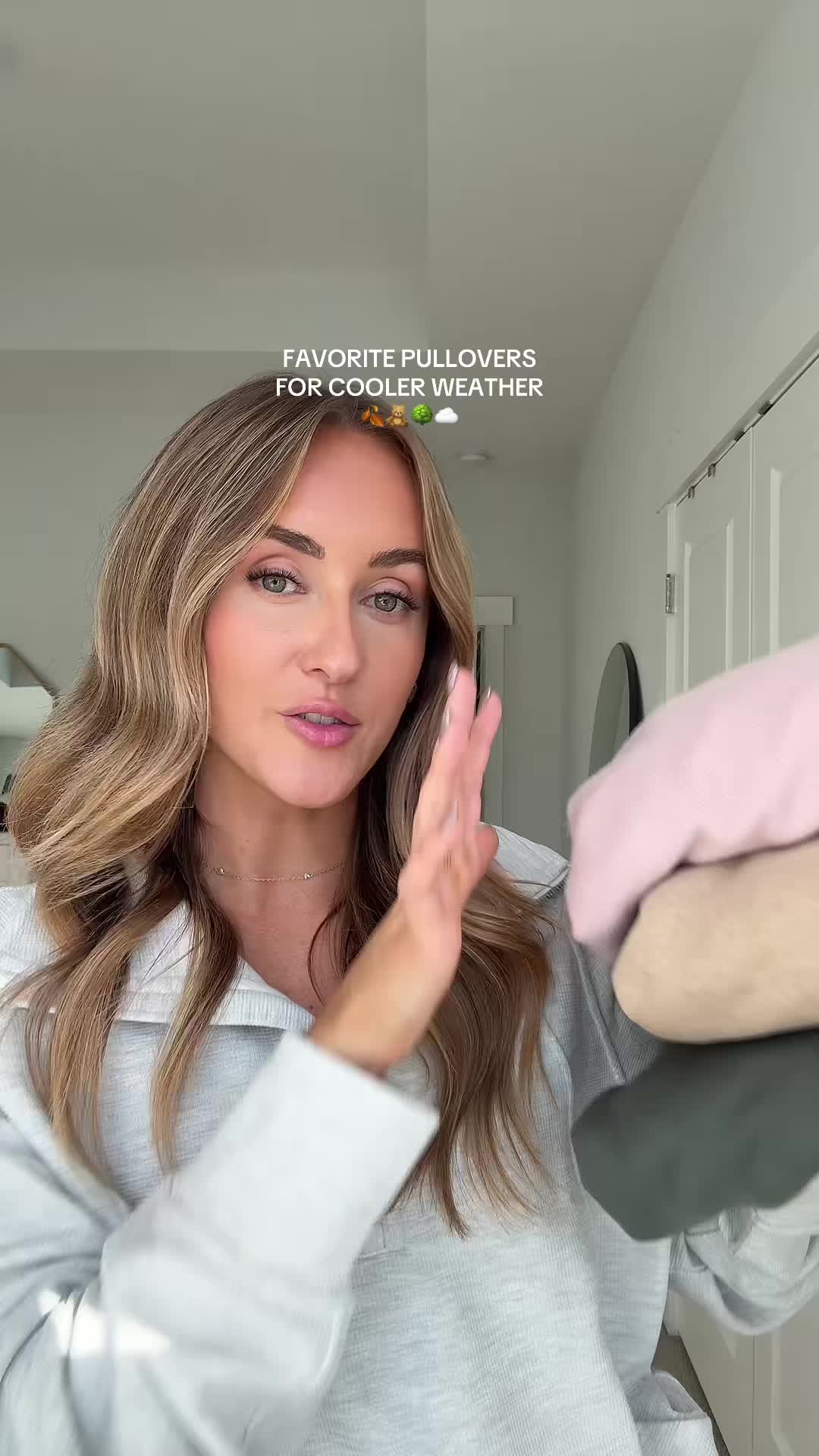 TikTok post by @morganpetersonn for LTK. Caption reads: cozy season staples from @lululemon 🧸 been....