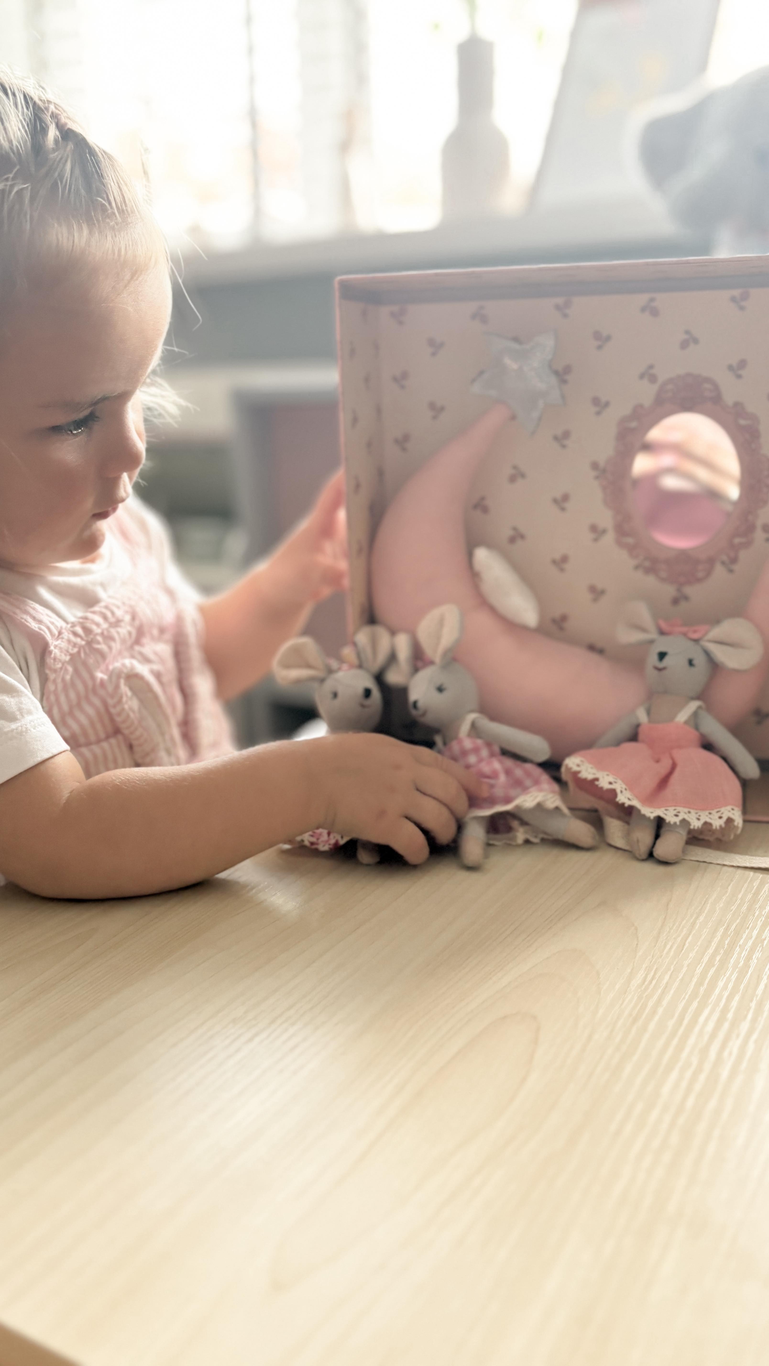 Instagram post by @opalandmama for Levlovs. Caption reads: The most magical little treasures! 🐭✨

@levlovs....