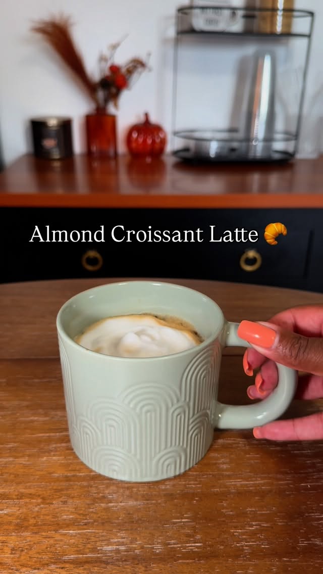 Instagram post by @mychoyceofcoffee for Thyme & Table. Caption reads: This Monday morning’s crisp weather calls for a....