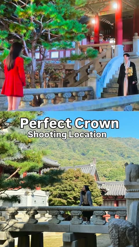 Instagram post by @howtofoodtrip for agoda. Caption reads: Perfect Crown Shooting Location. Here’s how to....