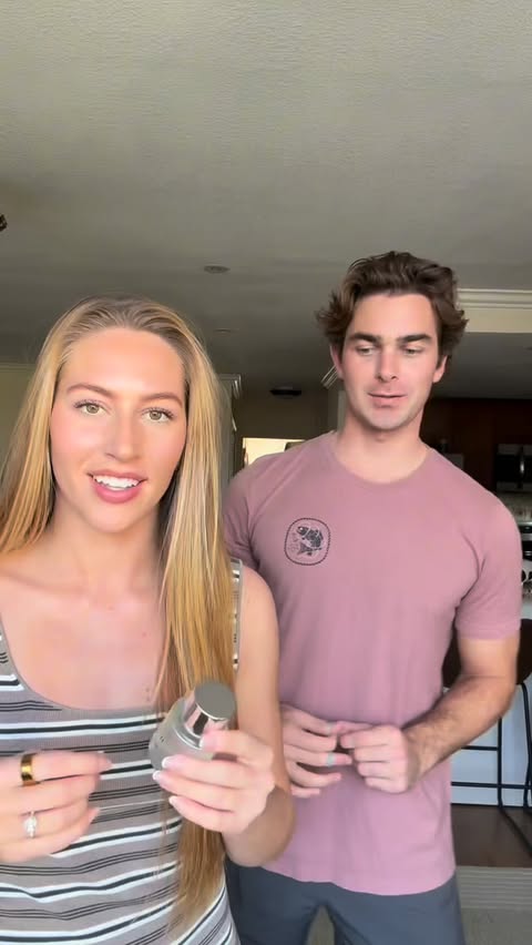 Instagram post by @semaeralle for Lake & Skye. Caption reads: He’s always stealing my stuff 😭 @lakeandskye 11....