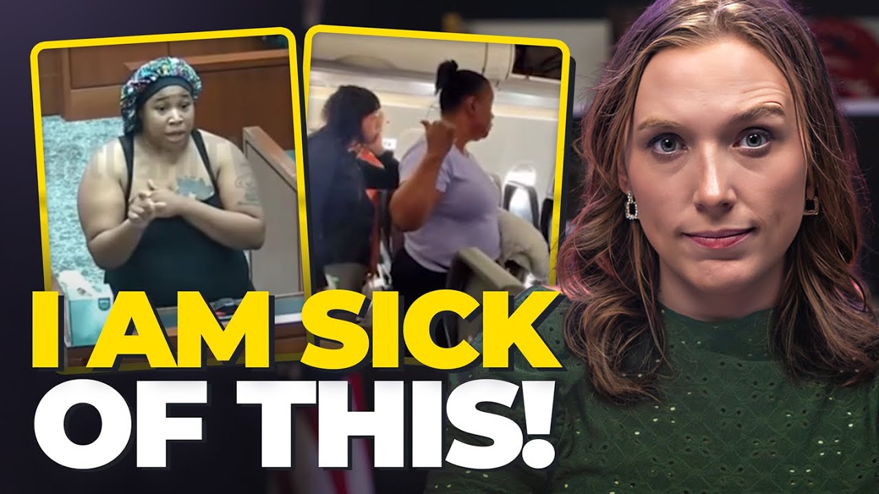 YouTube post by @JustPearlyThings for GoFundMe. Caption reads: Black Fatigue Exists For A Reason - Pearl Reacts....