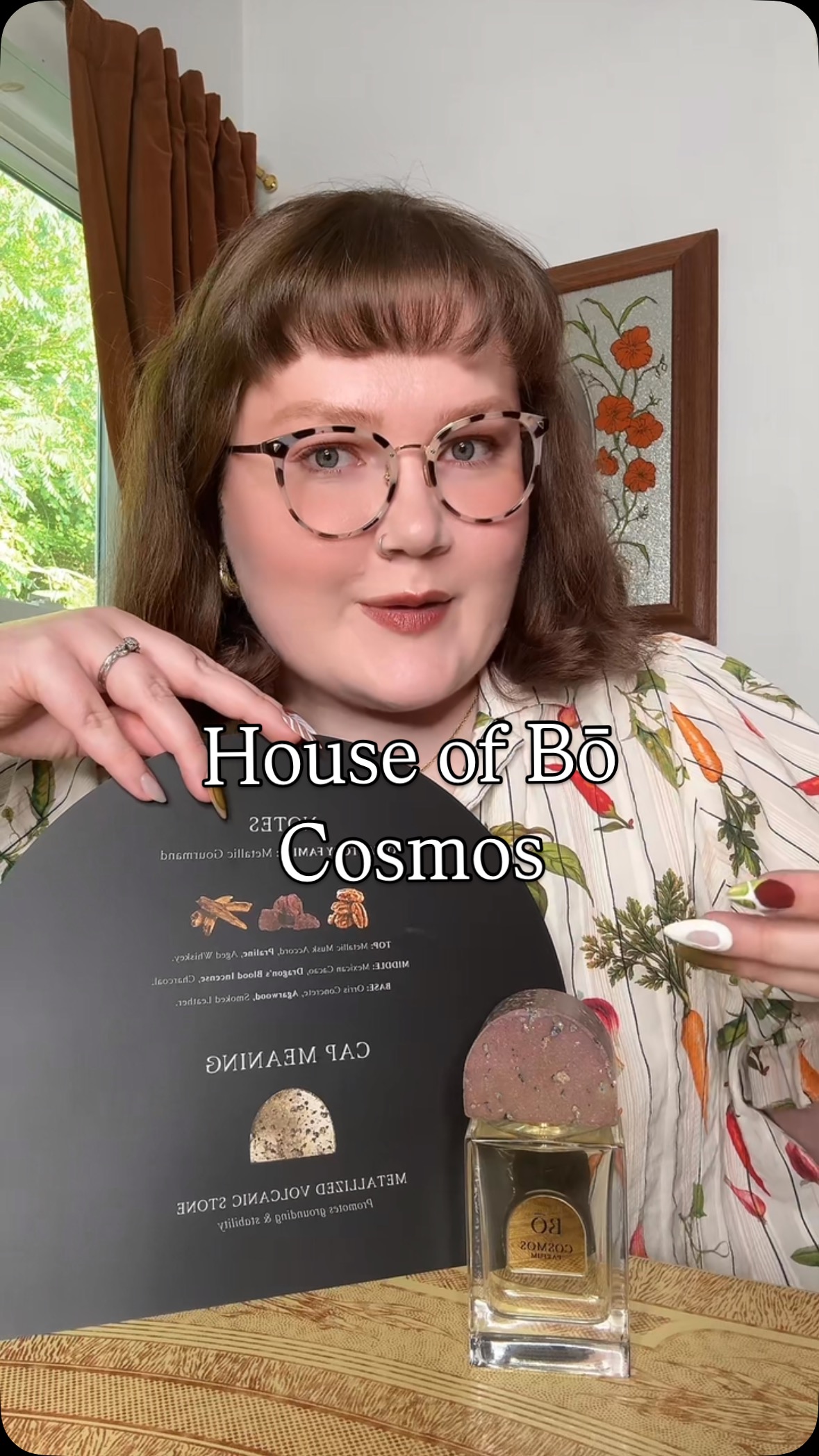Instagram post by @eliselovessmells for House of Bō. Caption reads: (PR) Thank you so much @houseofbo.co and....