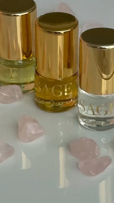 Instagram post by @alongelleave for The Sage Lifestyle. Caption reads: ✨ The Lighter Scent Palette — Sage Lifestyle ✨
A....