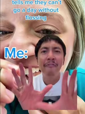 TikTok post by @stinacurvo2 for Burst Oral Care. Caption reads: When I introduce my patients to the @BURST Oral....