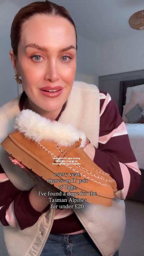 Instagram post by @theglamshamrock for UGG. Caption reads: Every winter, if there is one thing @ugg do well,....