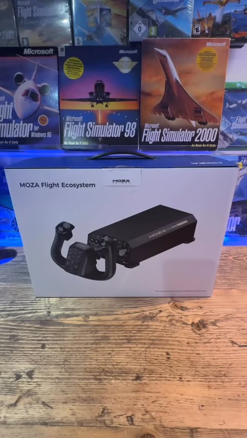 Instagram post by @itschewwy94 for MOZA Racing. Caption reads: Unboxing the @moza_racing_official Force Feedback....