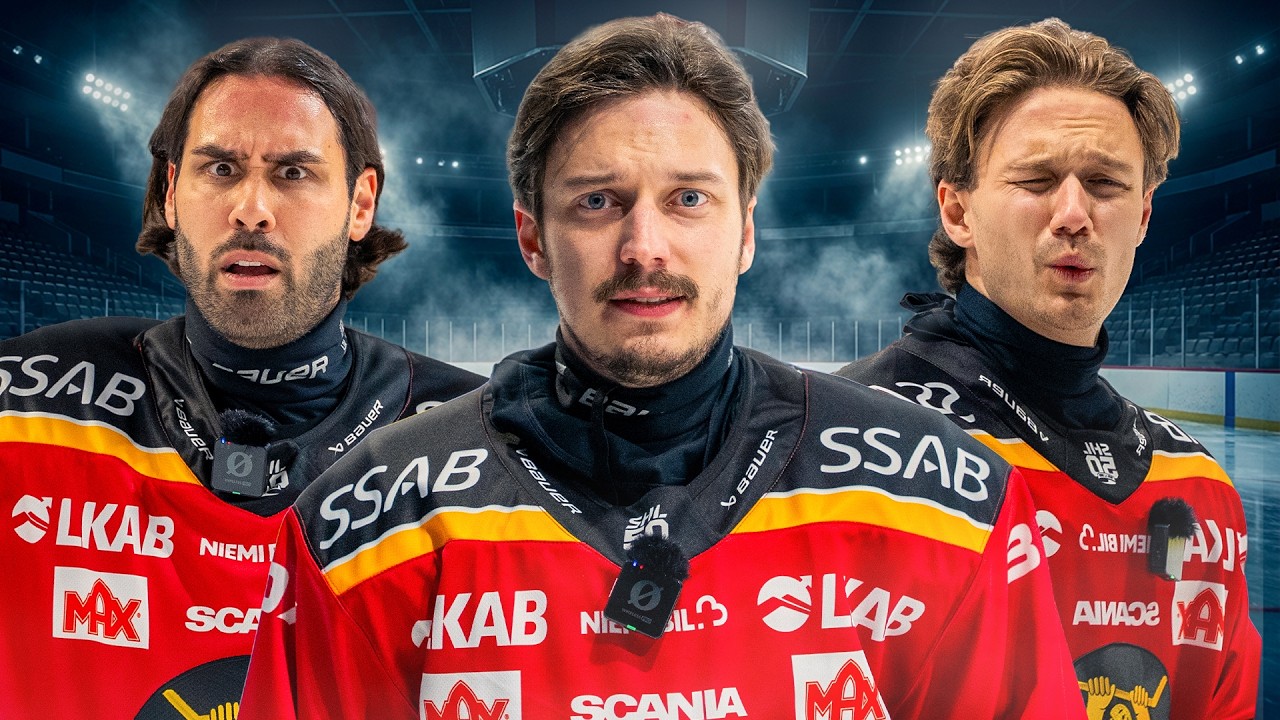 YouTube post by @EmilHansius for Hansius. Caption reads: [...] Jååå-merch här: https://www.hansius.se
Du....