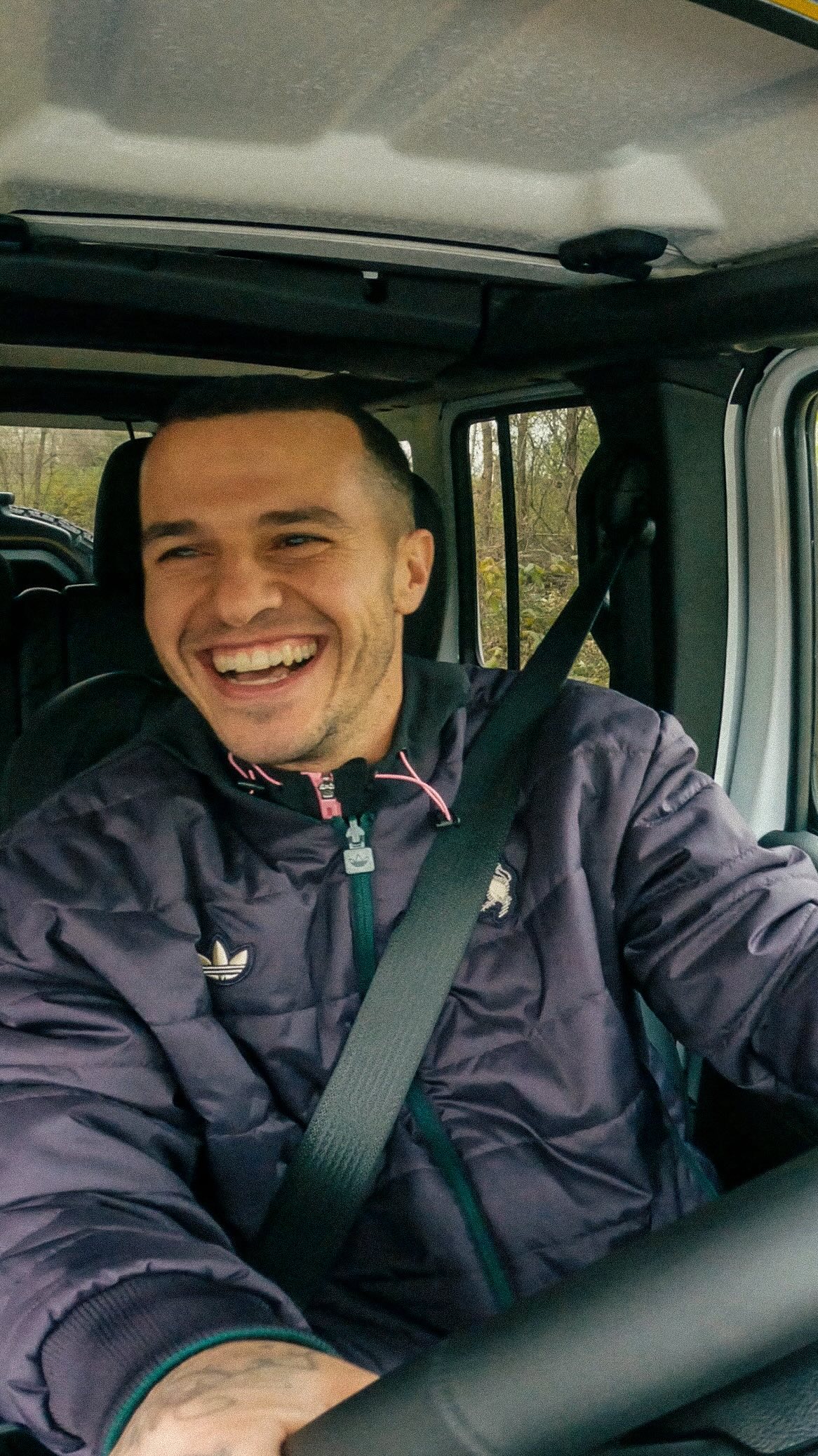 Instagram post by @sebagiovincoofficial for Jeep. Caption reads: Seatbelts on, let’s go! @sebagiovincoofficial took....