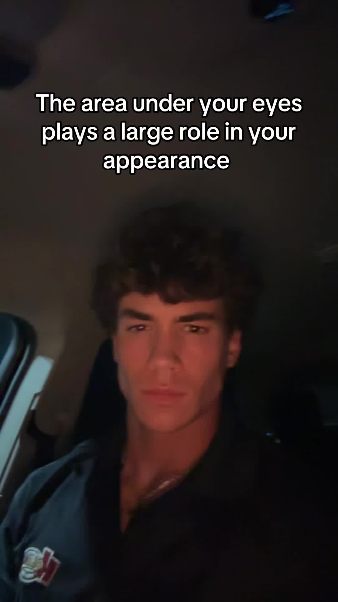 TikTok post by @mack2083 for Based Bodyworks. Caption reads: under eye bags fix @BASED.