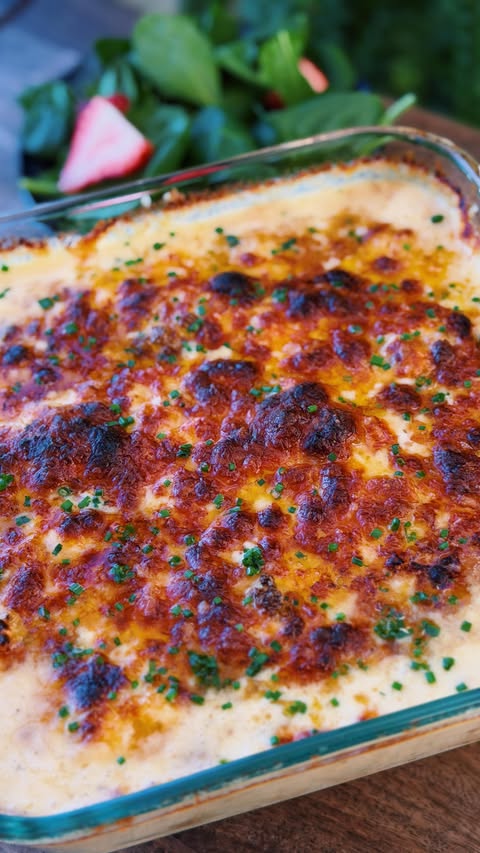 Instagram post by @tiffy.cooks for Dawn. Caption reads: #Ad #DawnPartner #CascadePartner CHEESY....