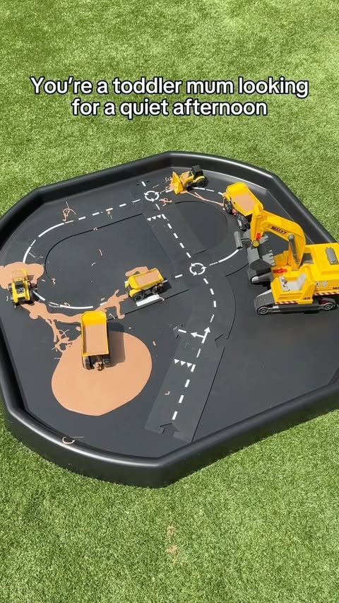 Instagram post by @abigail_stacey22 for Waytoplay. Caption reads: [...] for a quiet afternoon? 🚗🧽 Track is....