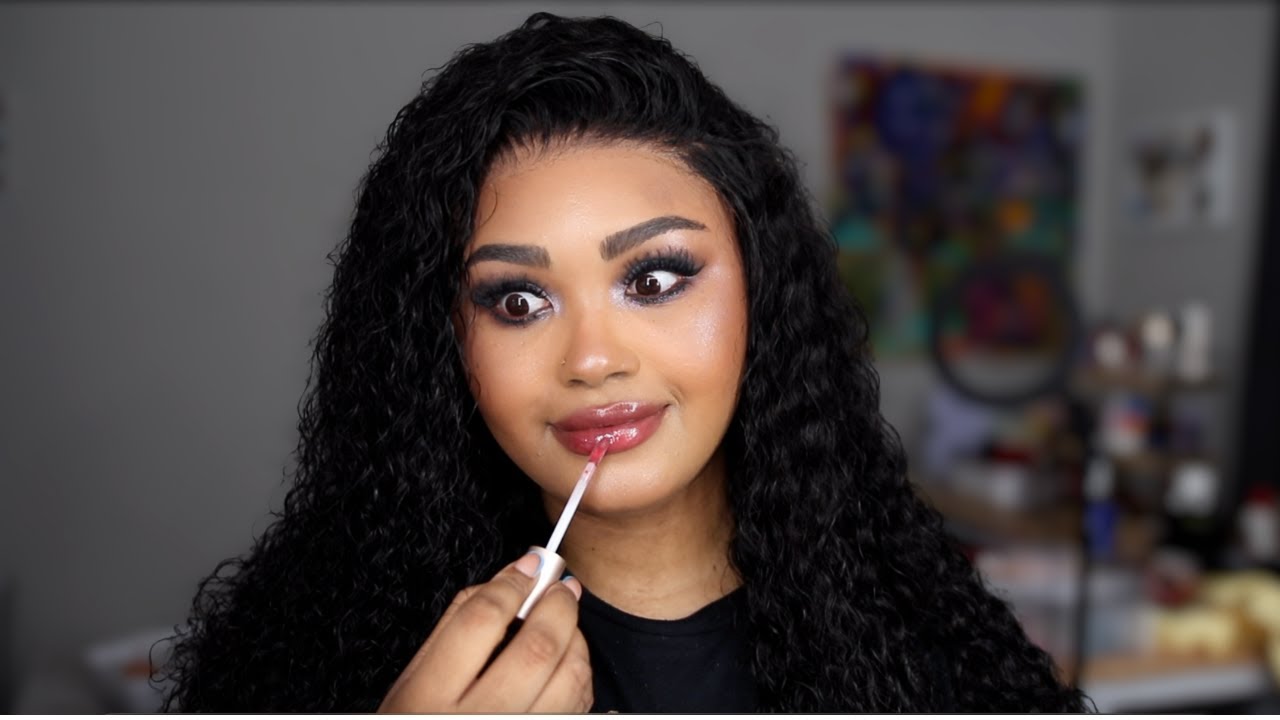 YouTube post by @KennieJD for Danessa Myricks Beauty. Caption reads: [...] ColorFix Stix in Duo 9....